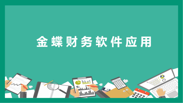 金蝶财务软件应用