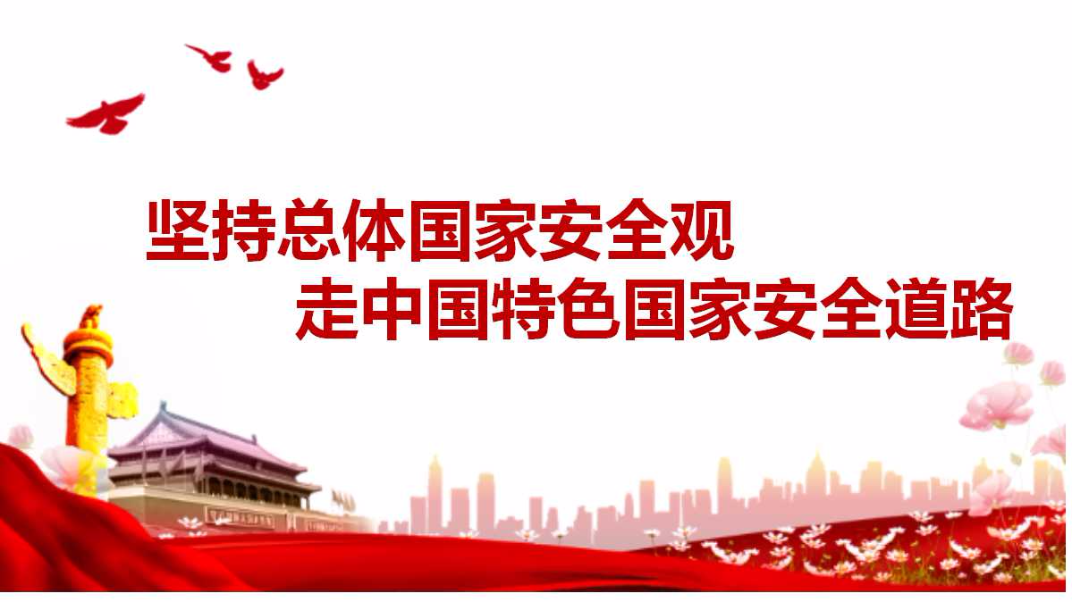 坚持总体国家安全观 走中国特色国家安全道路