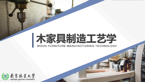 木家具制造工艺学
