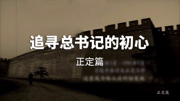 追寻习近平总书记的初心·正定篇